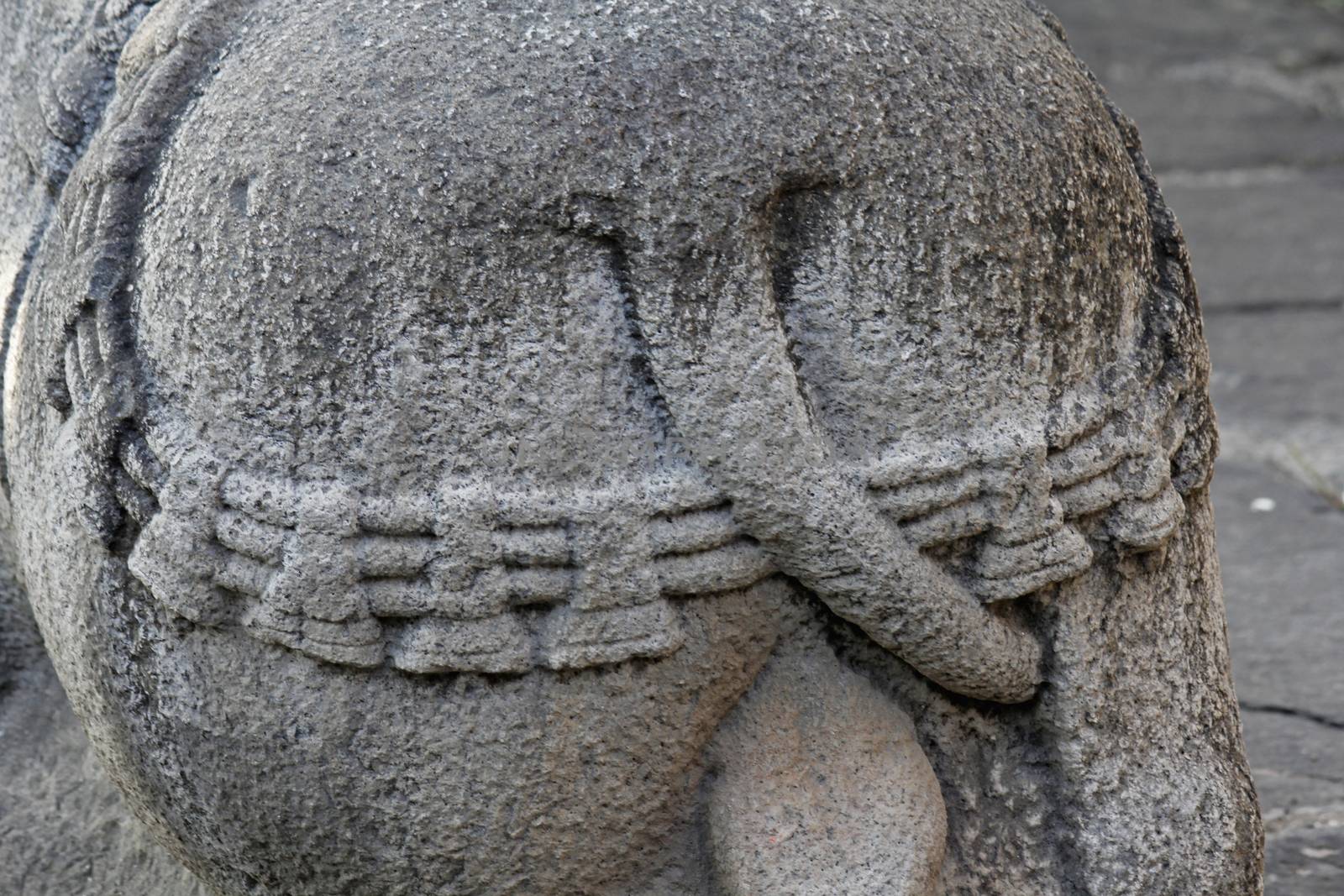 Nandi at Changwateshwar Temple near Saswad, Maharashtra, India