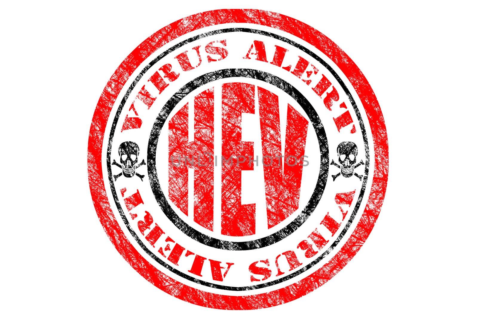 HEV Virus Alert Concept
