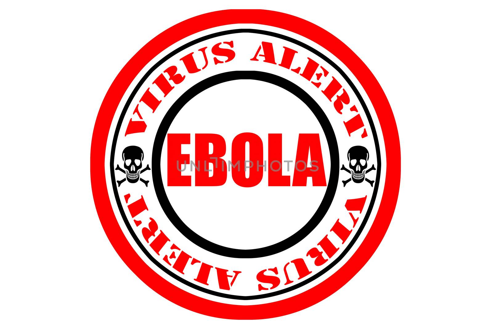 Ebola Virus Alert, Danger Sign
