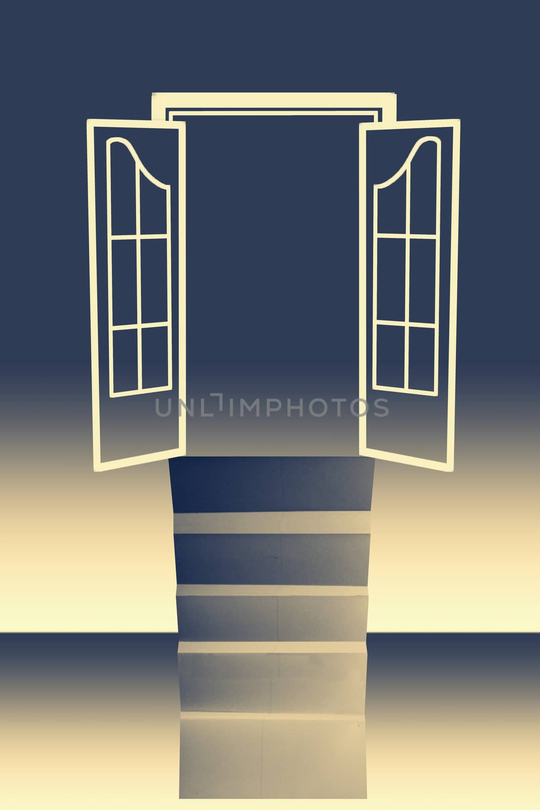 door of opportunity concept