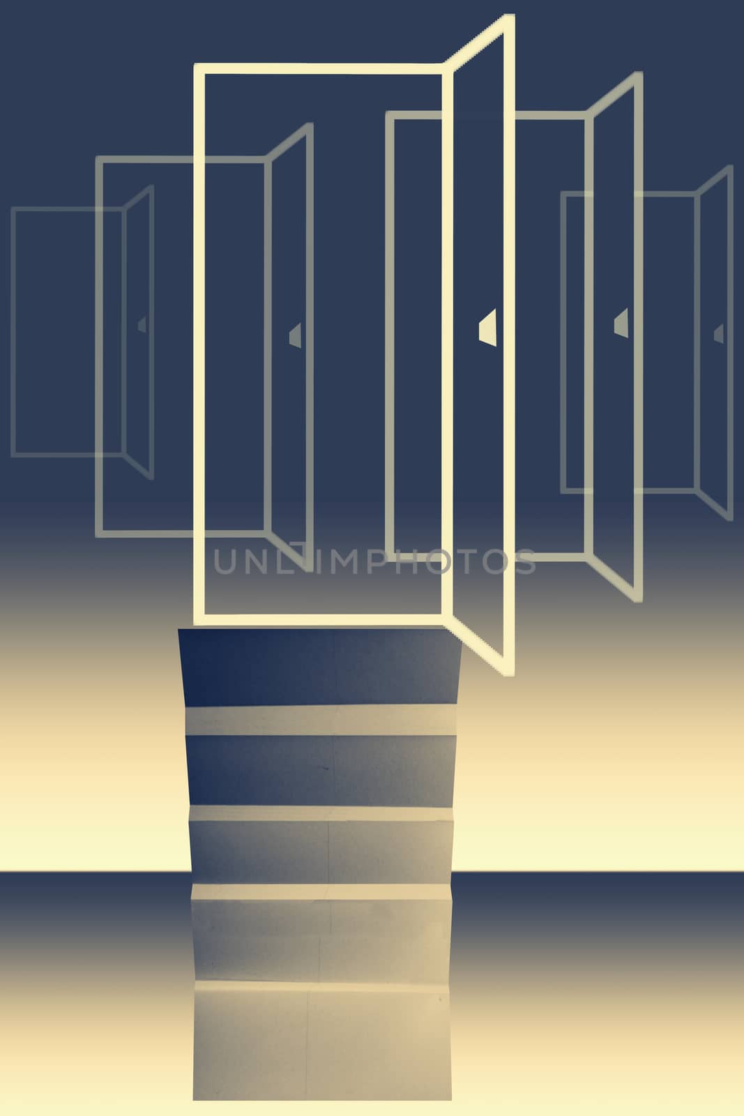 door of opportunity concept