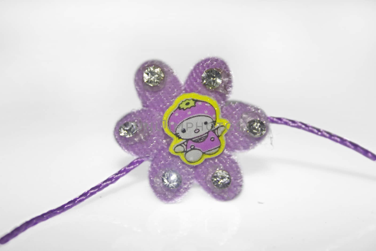 Rakhi for Raksha Bhandhan, it is a traditional indian festival in which a sister ties rakhi on the hand of his brother.