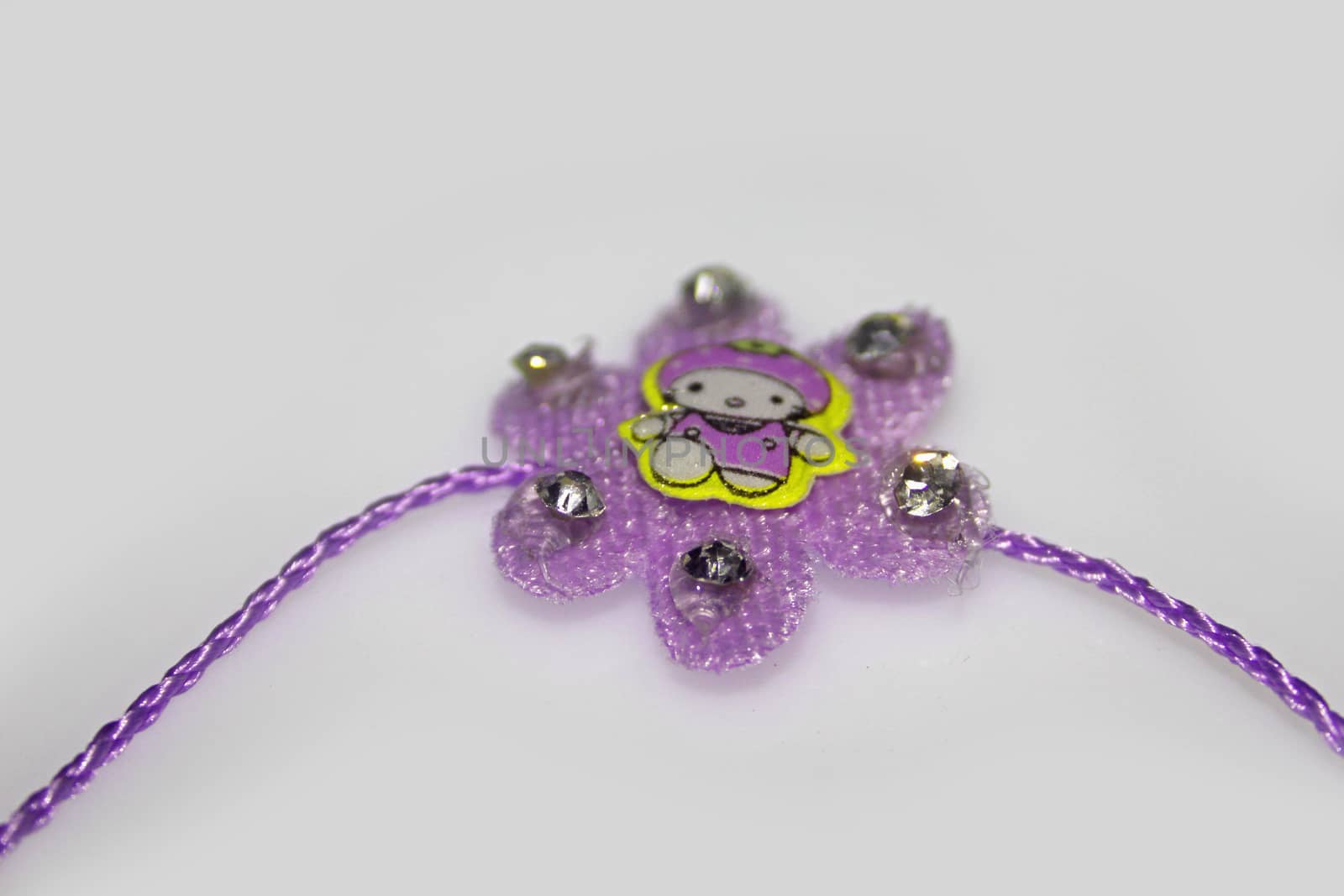 Rakhi for Raksha Bhandhan, it is a traditional indian festival in which a sister ties rakhi on the hand of his brother.