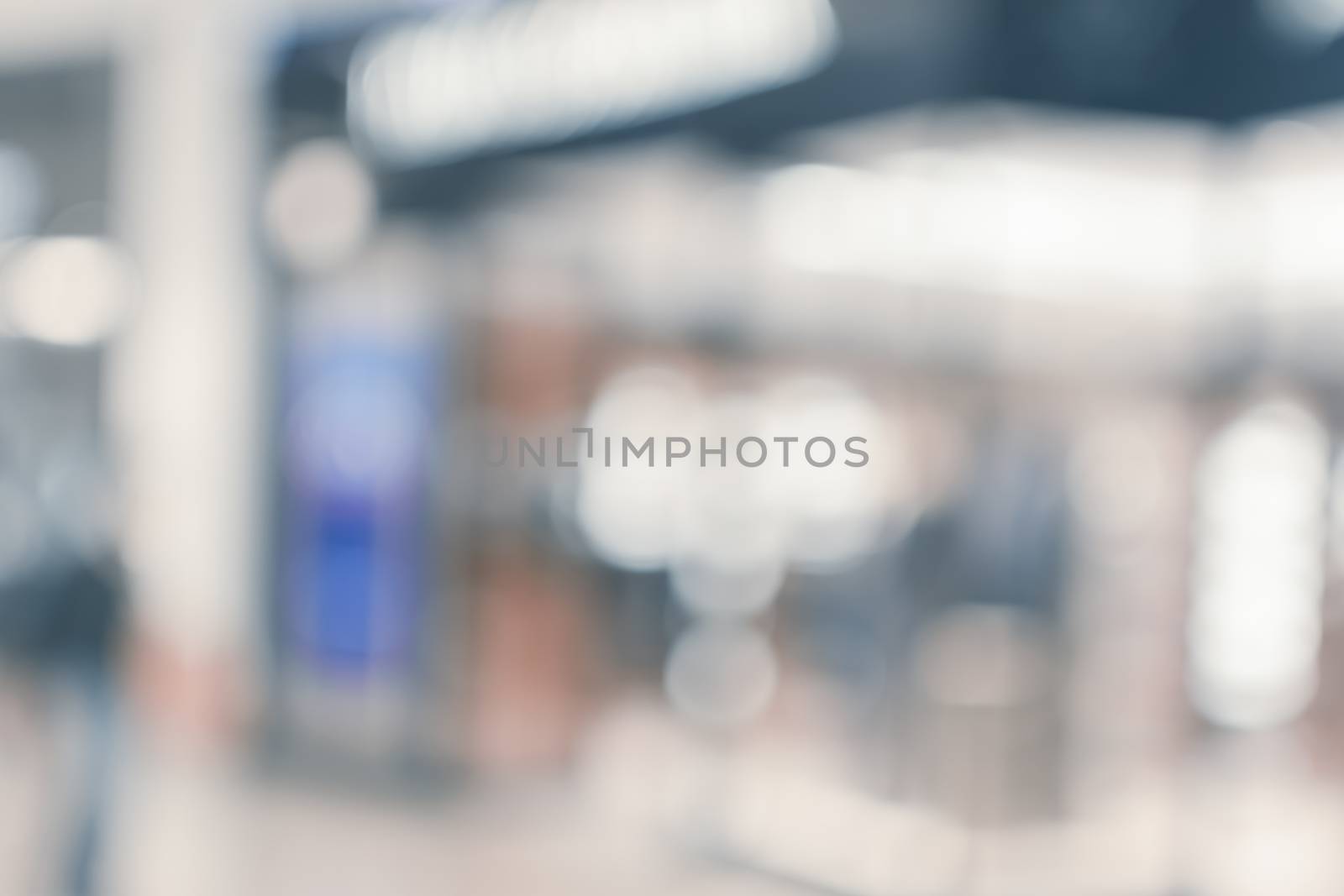 Abstract background of shopping mall by elwynn