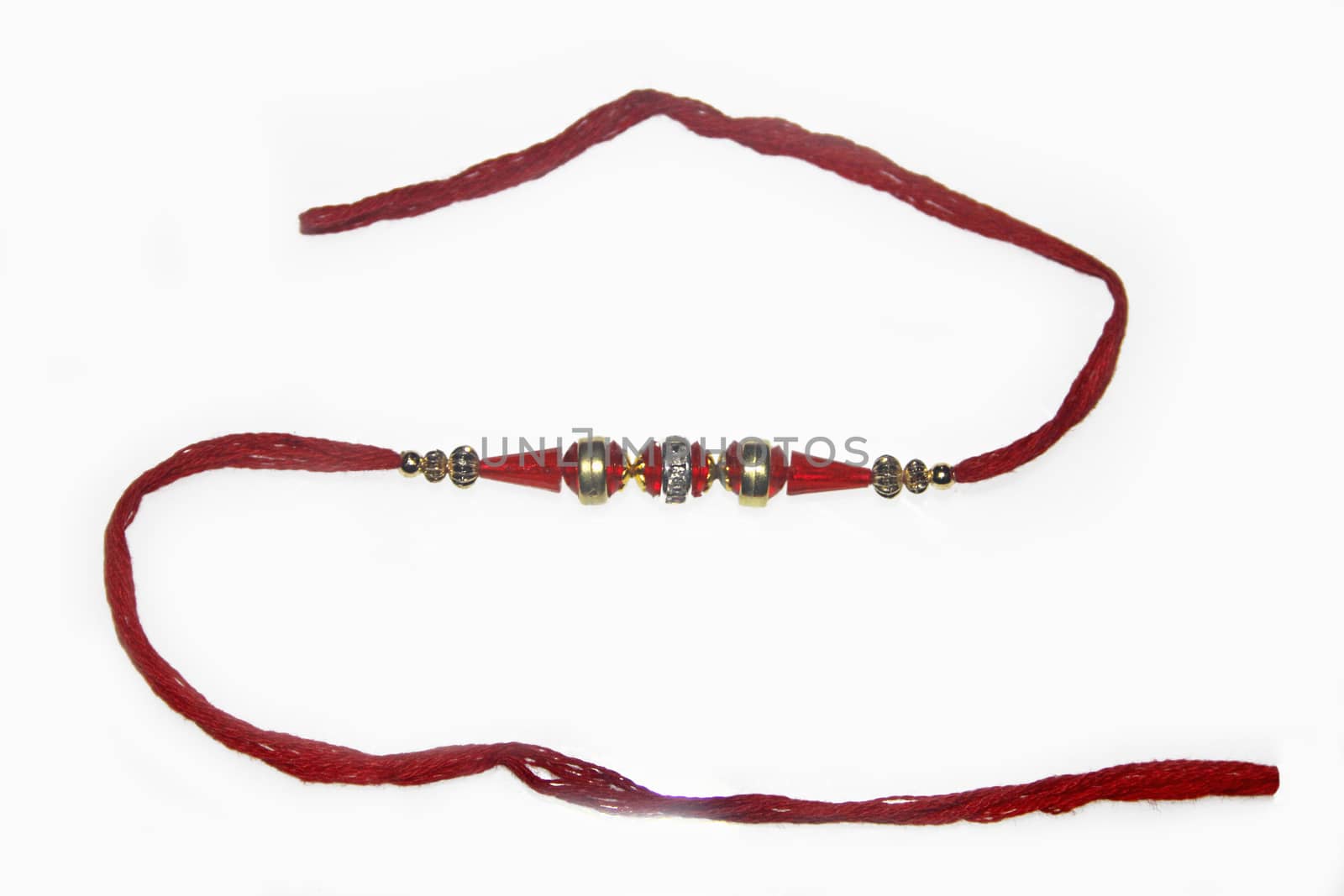 Rakhi for Raksha Bhandhan, it is a traditional indian festival in which a sister ties rakhi on the hand of his brother.