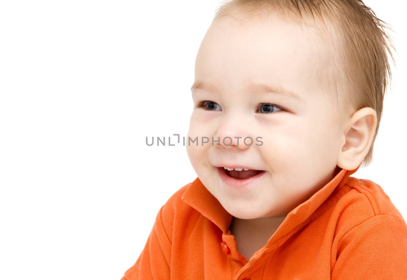 Happy baby face by NikolayK