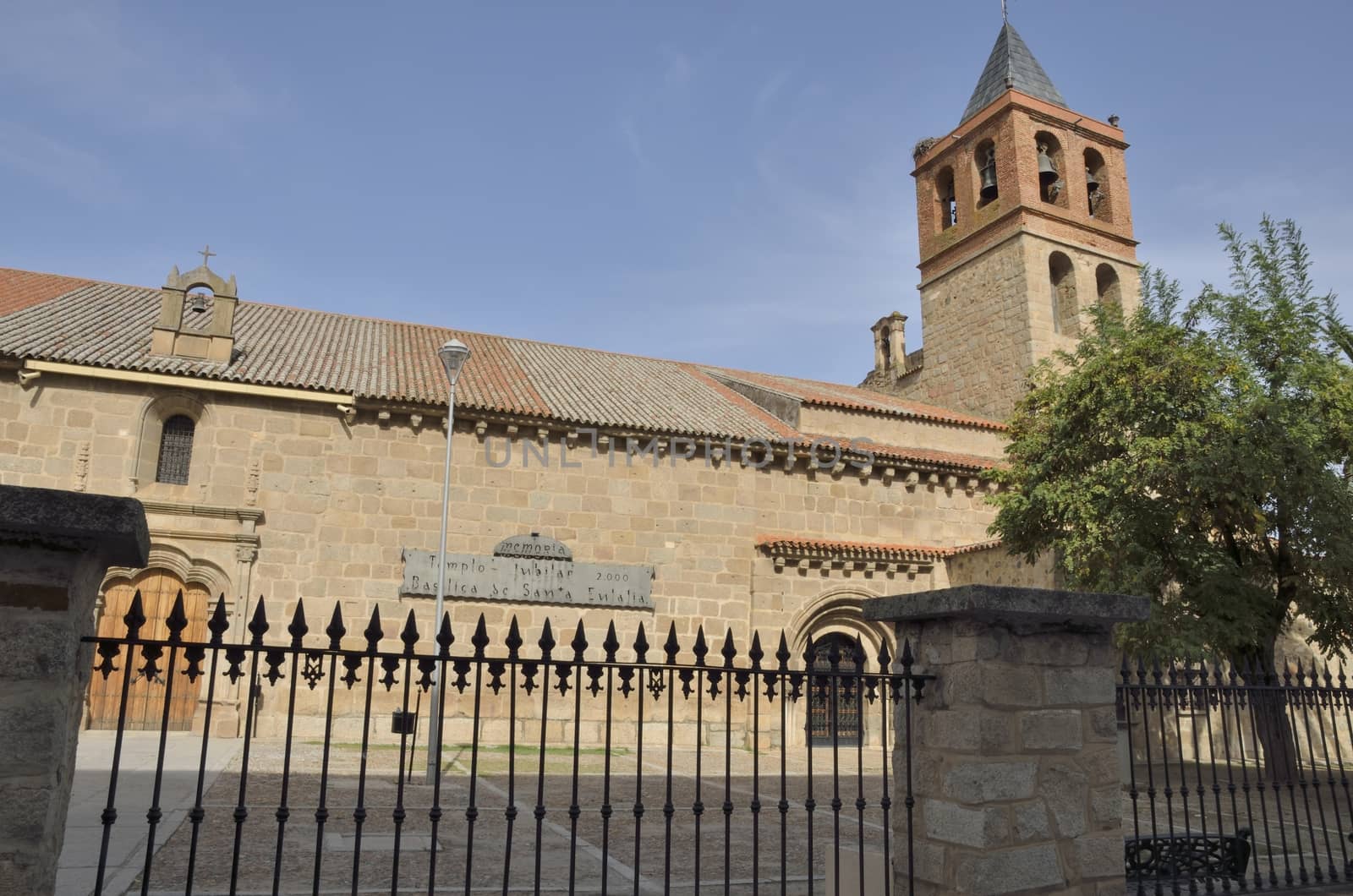 The martyrdom Basilica of Santa Eulalia of Merida is a religious building in the city of Merida (Spain). It could be considered a major birth of Christianity in the Iberian peninsula