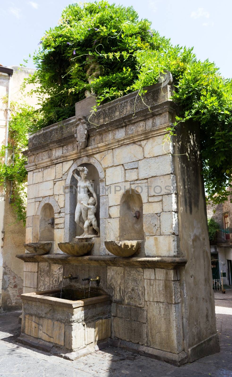 Fontana della Venere Ciprea a Castelbuono in Sicilia by goghy73