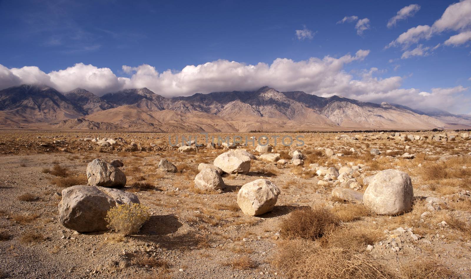 Mesquite Flat Cottonwood Mountains Death Valley Desert Landscape by ChrisBoswell