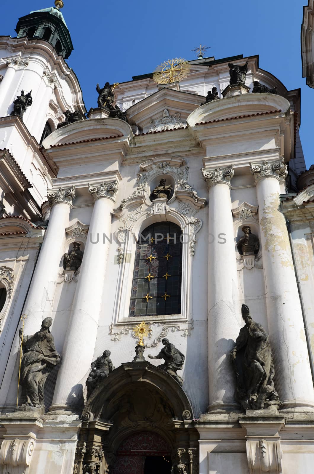 Saint Nicholas Church in Prague, Czech republic