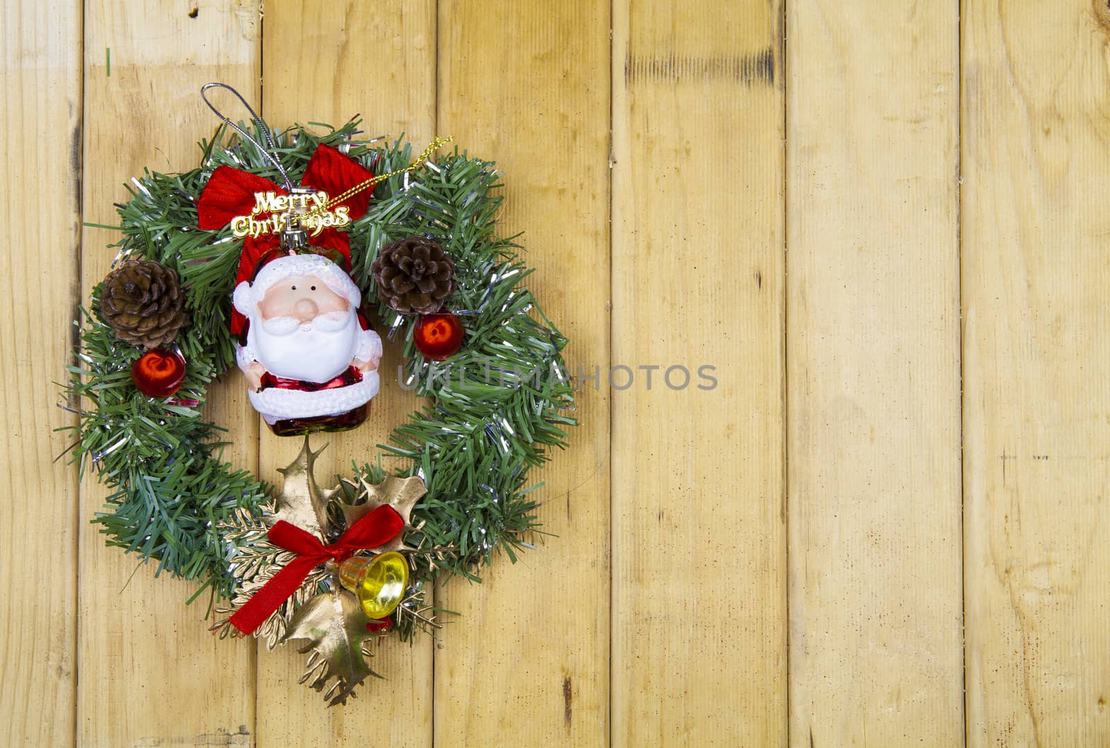 Wreath decoration  for Christmas holiday.