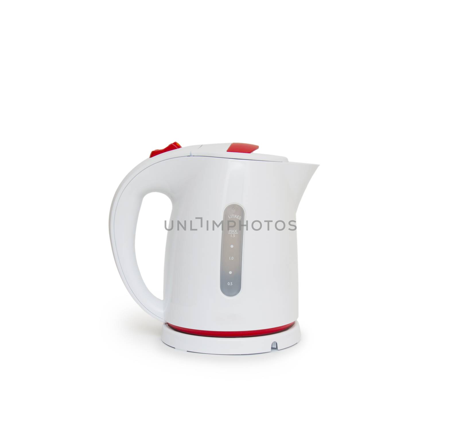 Electric kettle isolated on white background