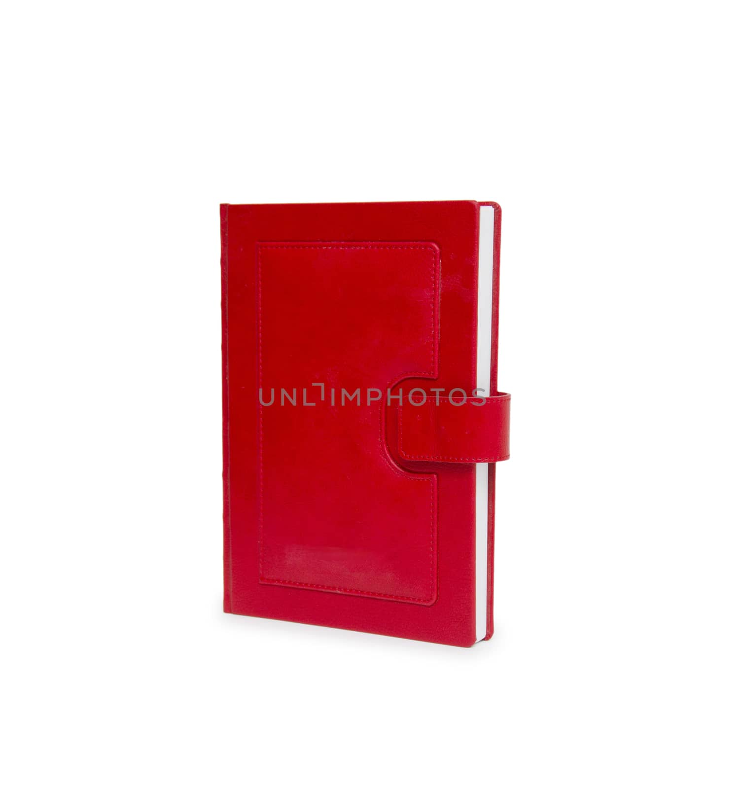 book red on white background