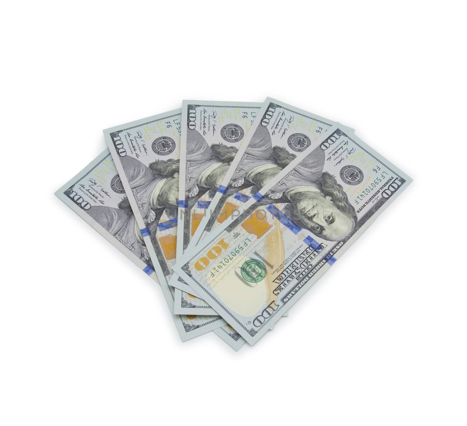 dollars currency isolated