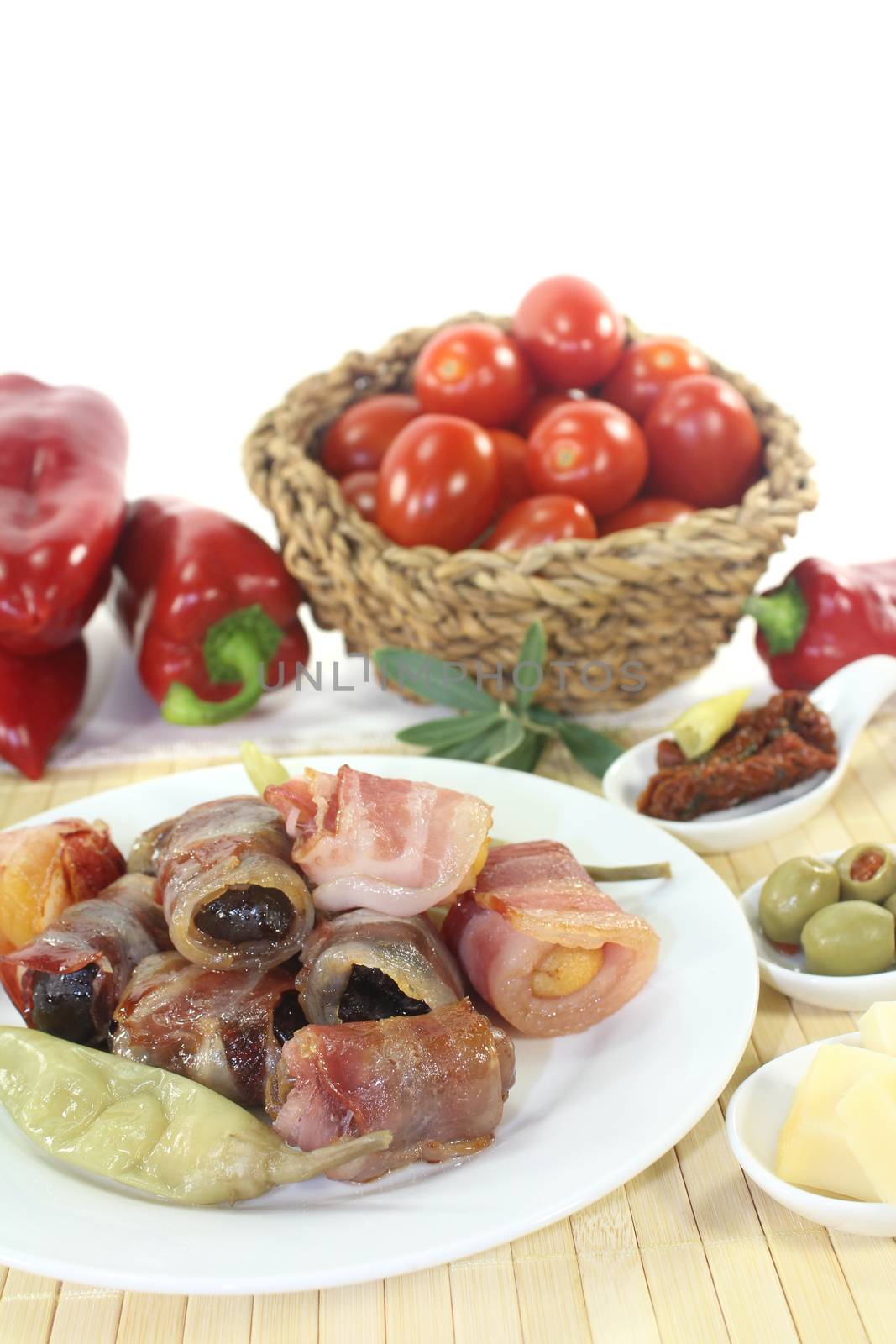 stuffed Tapas with bacon by discovery