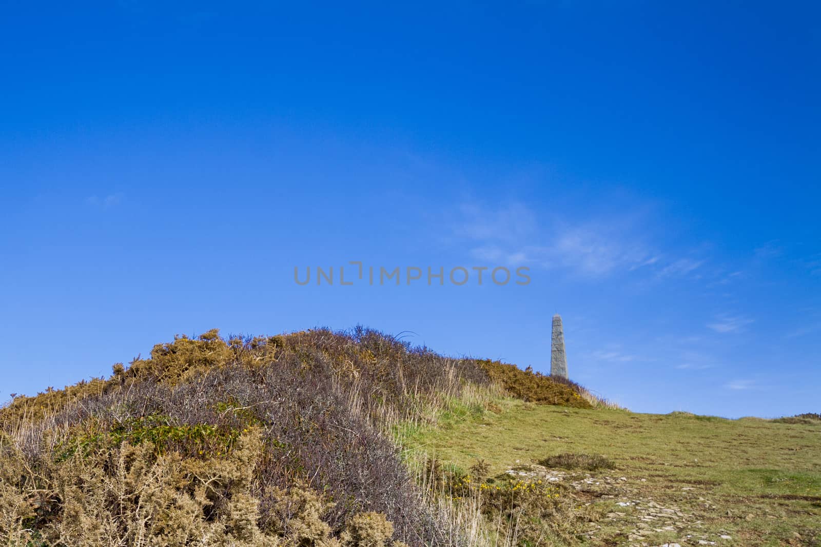 Coastal scene on the Channel Islands