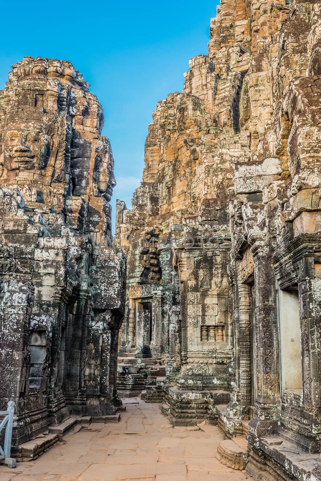 prasat bayon temple Angkor Thom Cambodia by PIXSTILL