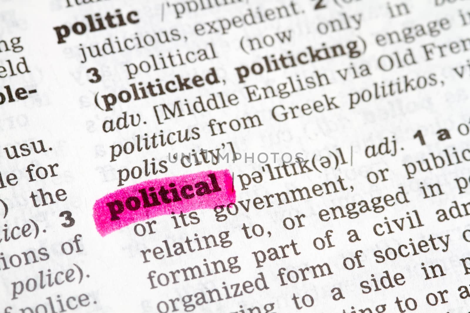Political  Dictionary Definition by chris2766