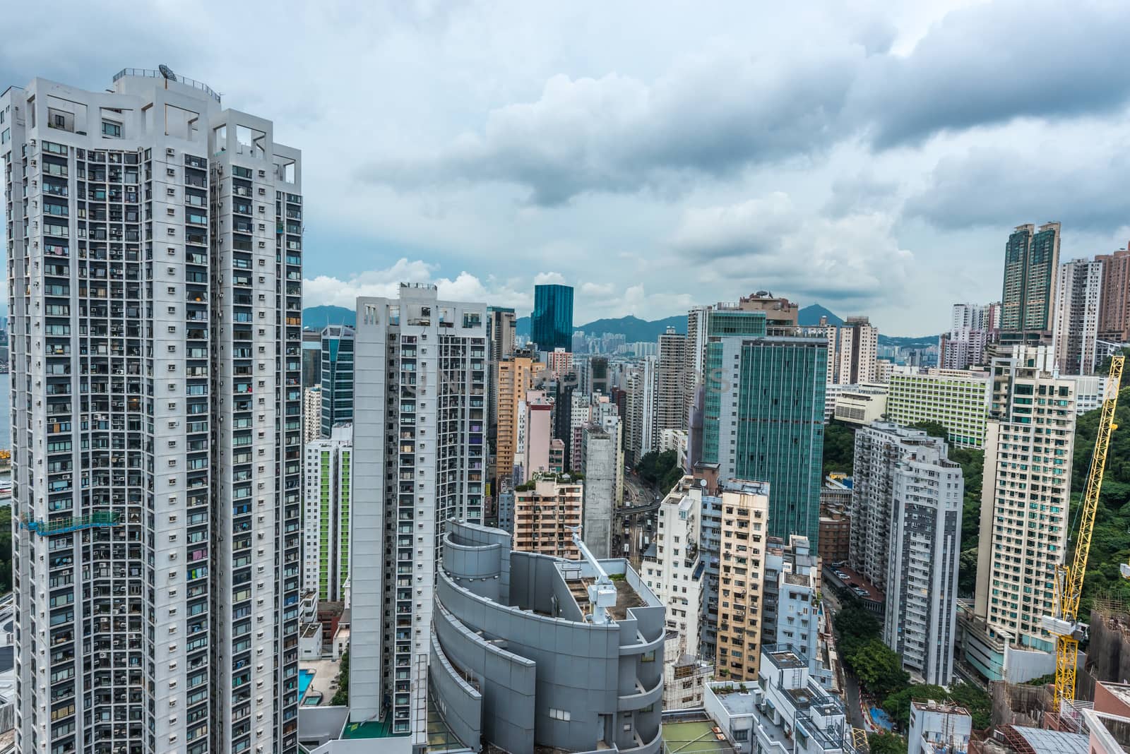 cityscape Causeway Bay Hong Kong  by PIXSTILL