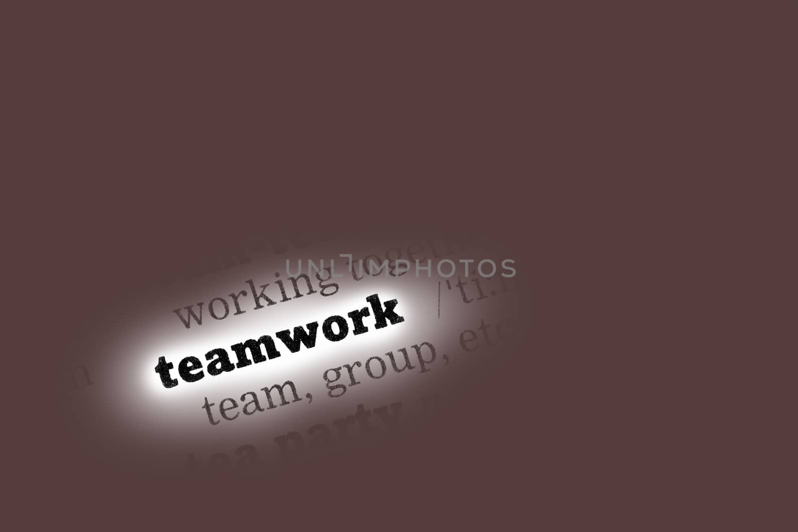 Teamwork Dictionary Definition by chris2766