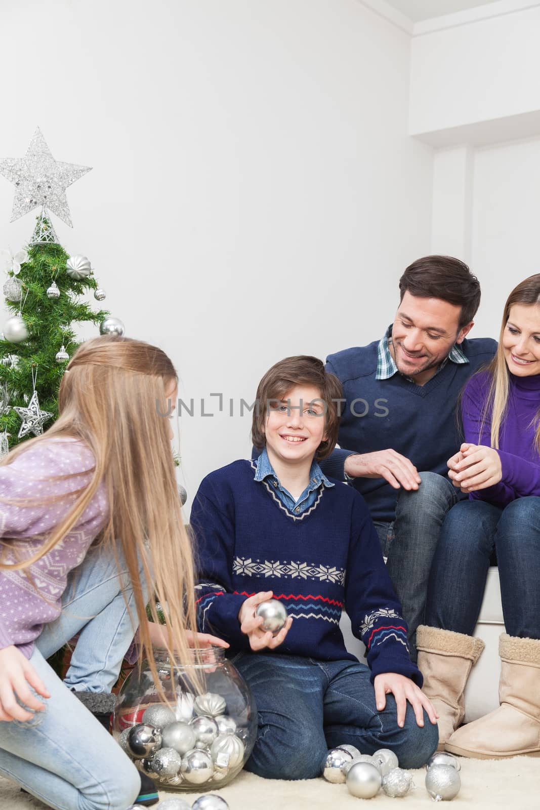 10-12, 8-10, apartment, balls, beautiful, blue, bowl, boy, brother, brothers, carpet, caucasian, celebration, child, children, christmas, cute, december, decor, decorated, decoration, festive, festivity, girl, girls, green, hanging, happiness, happy, holding, holiday, holidays, home, horizontal, look, looking, camera, house, joy, leisure, lifestyle, little, merry, model, old, open, person, property, releases, room, santa, silver, sitting, tree, years, couch, parents, 30-35, sofa, star