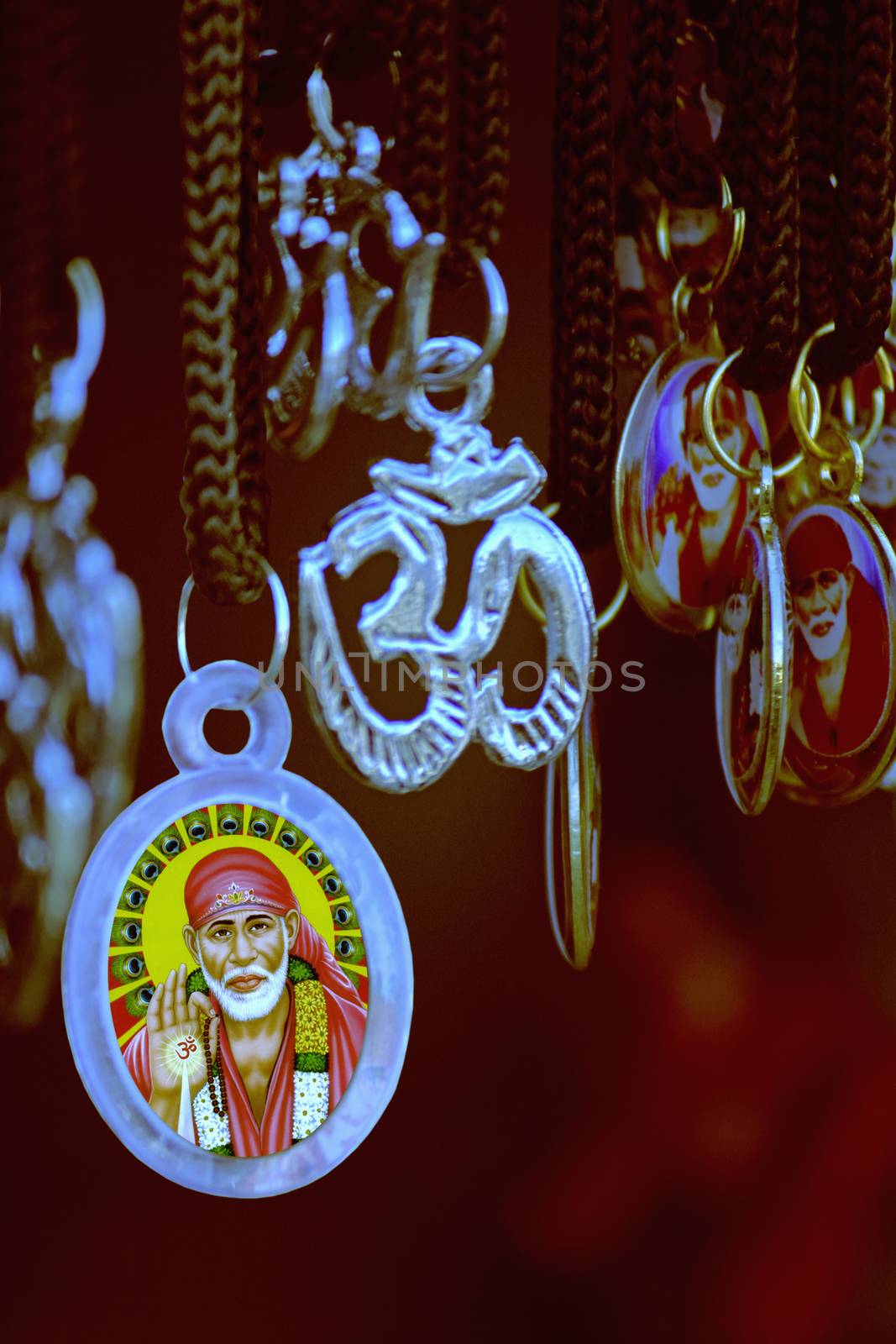 sai baba lockets for sale in a Market