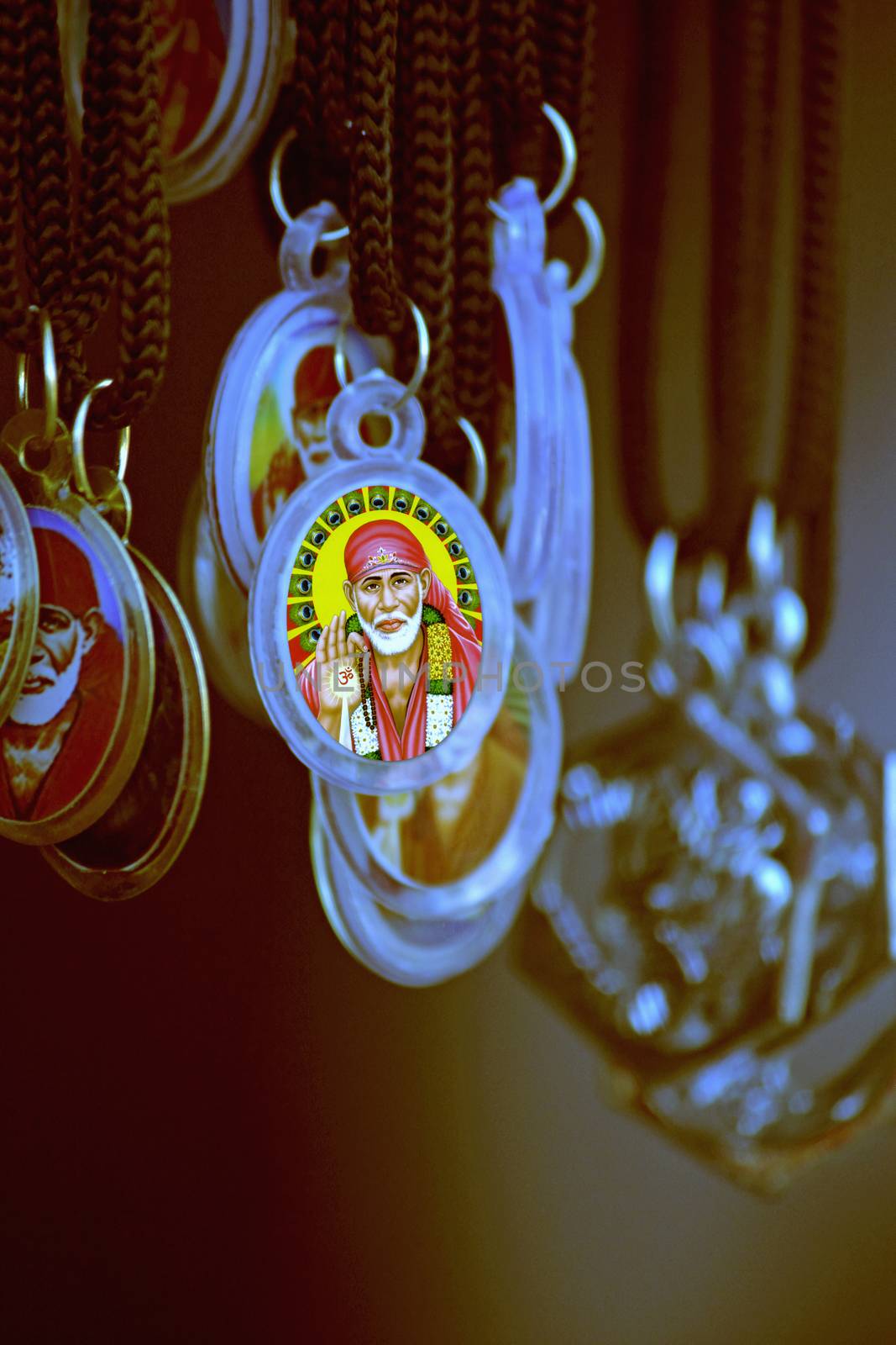sai baba lockets for sale in a Market