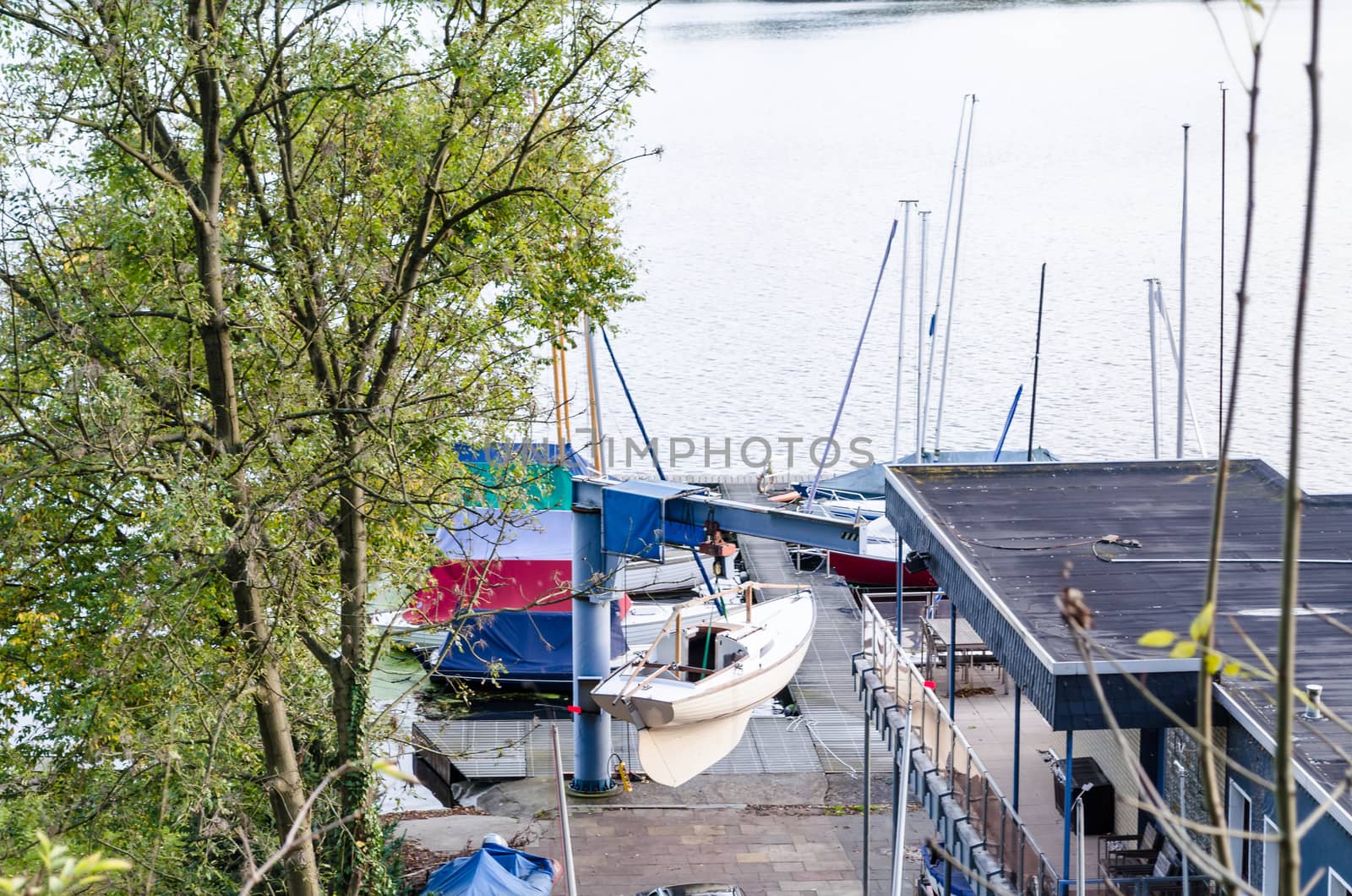 Boats in Winter Quarters by JFsPic