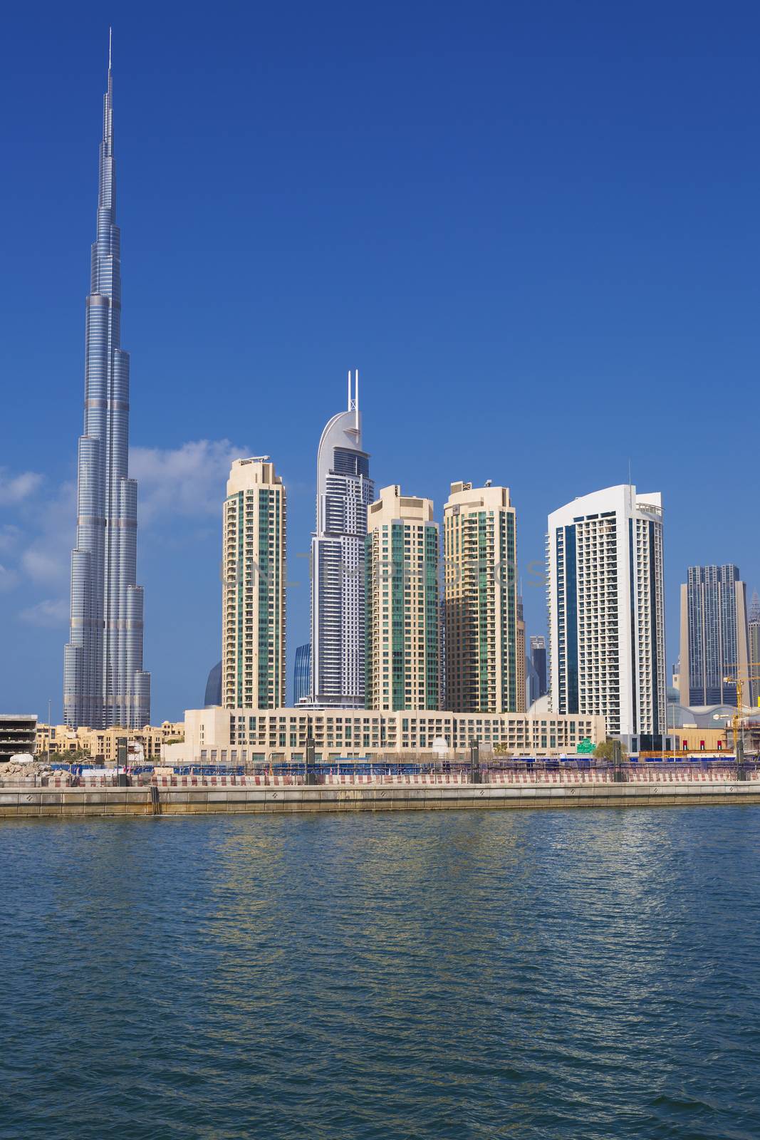 Dubai skyline, UAE.  by vwalakte