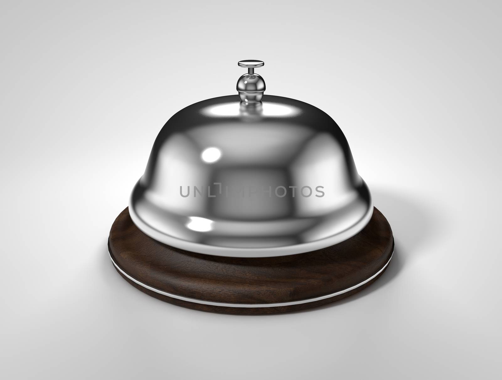 service bell isolated on white background by xtate