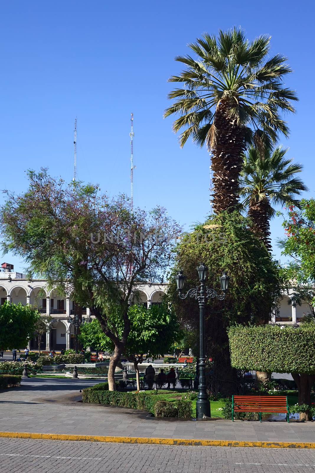 Plaza de Armas (Main Square) in Arequipa, Peru by sven