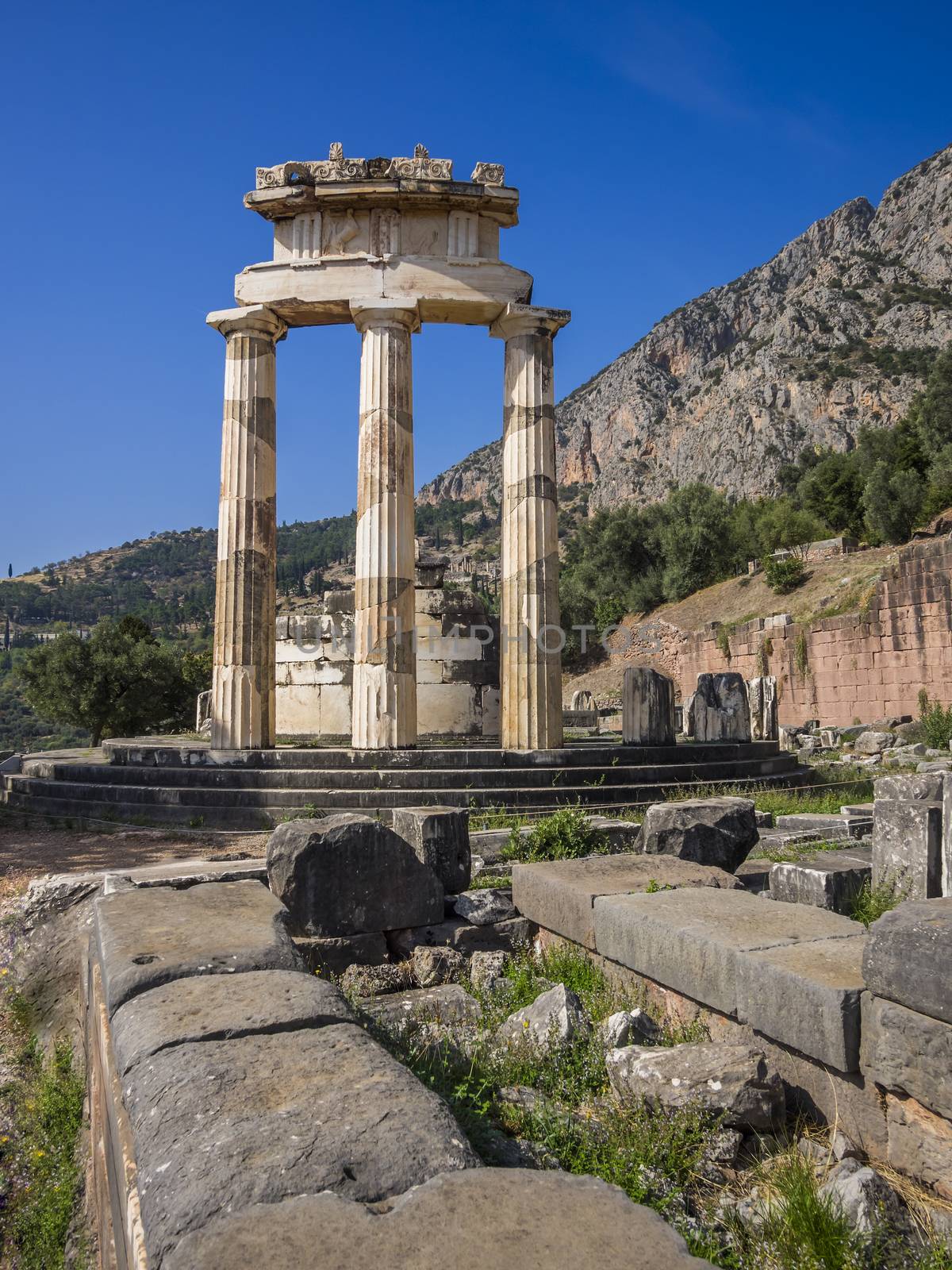Tholos at Delphi, Greece by f/2sumicron