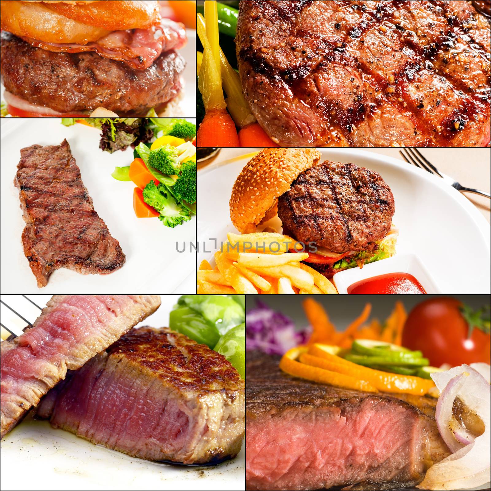 beef dishes collage by keko64