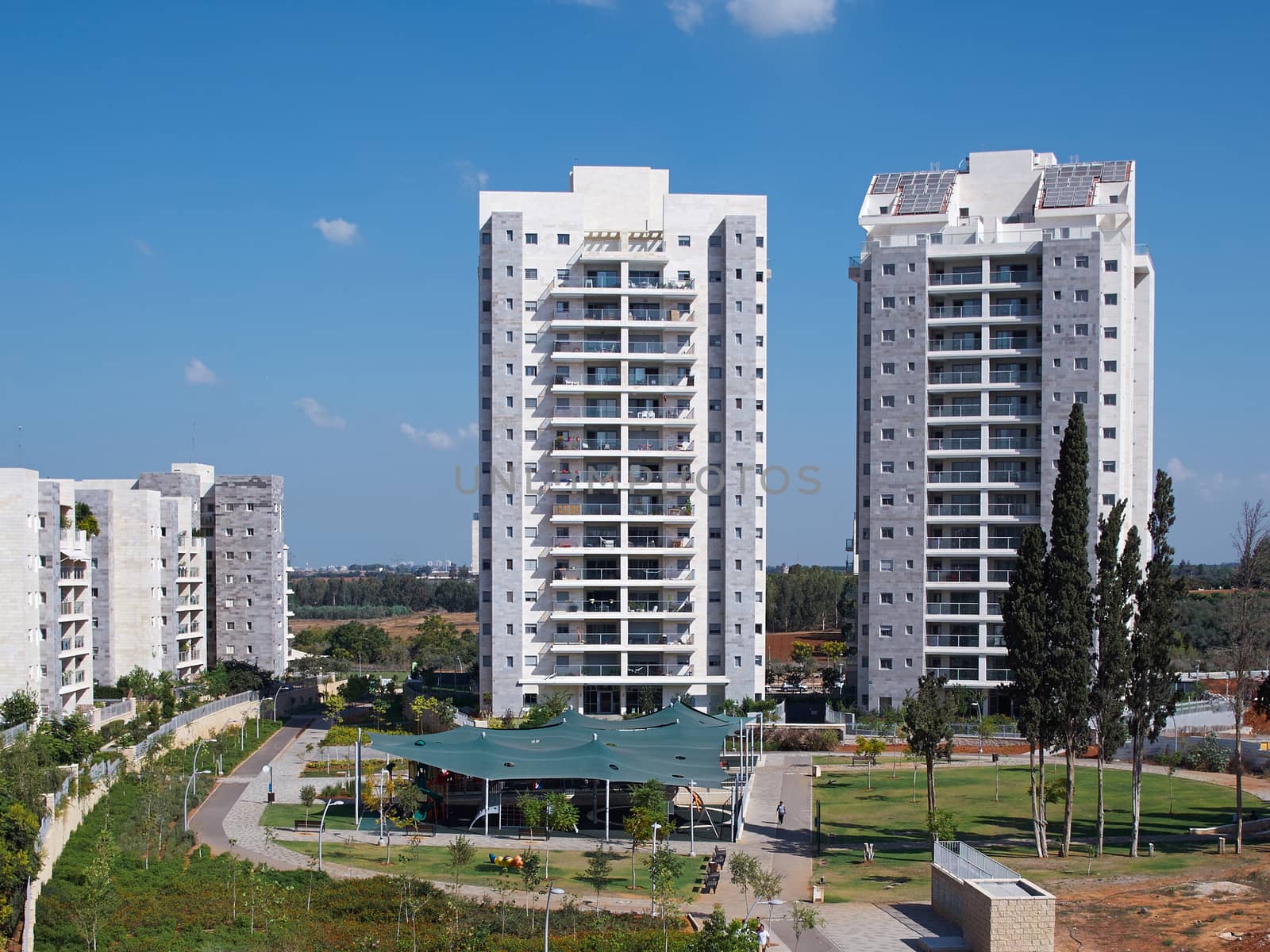 Modern design luxurious executive apartments city condominium building