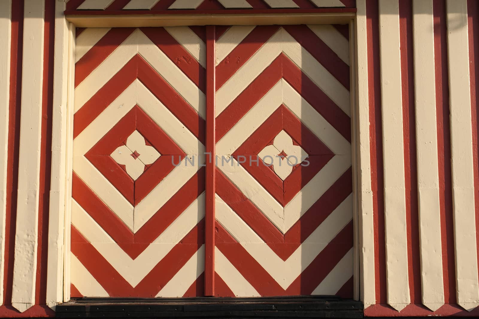 Classical vintage tragitional  handmade decorative wooden door Denmark