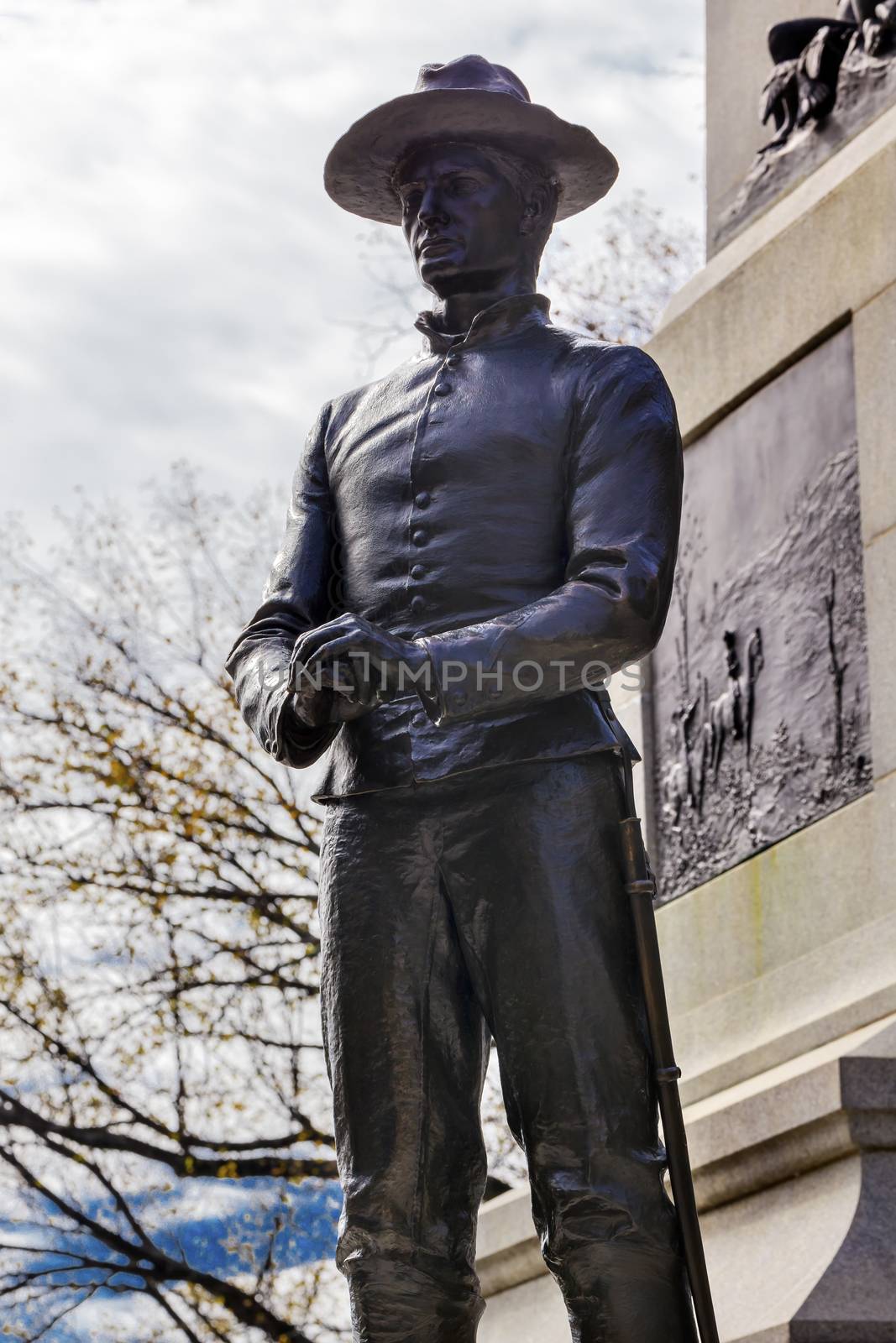 Soldier Statue General Sherman Civil War Memorial Washington DC by bill_perry