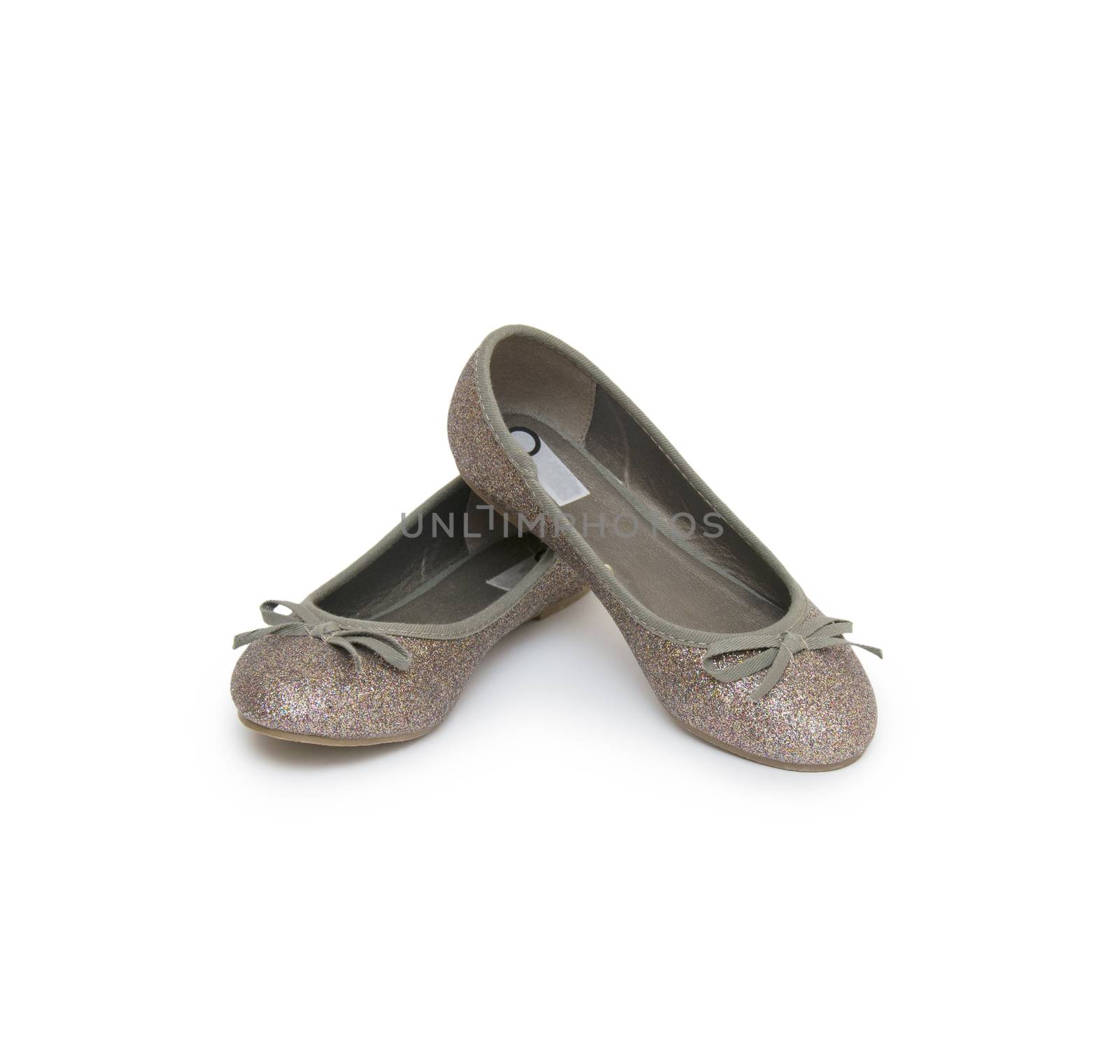 ballet shoes isolated on the white background by cocoo