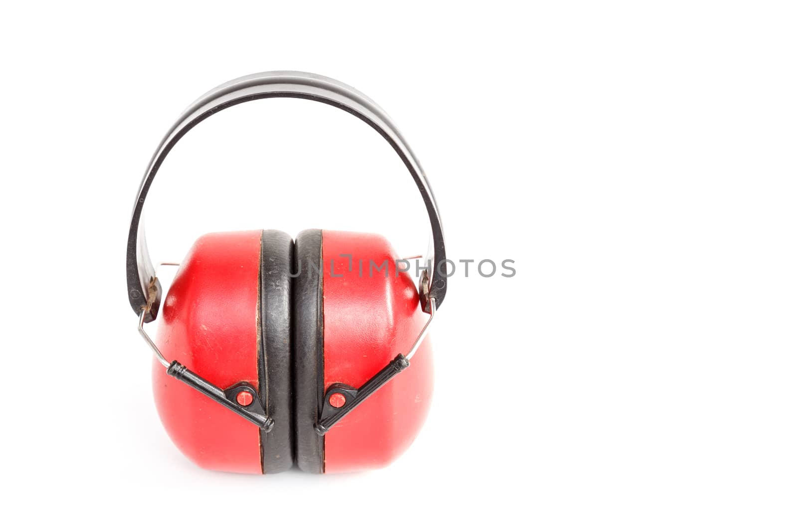 Ear muffs or defender isolated on white background