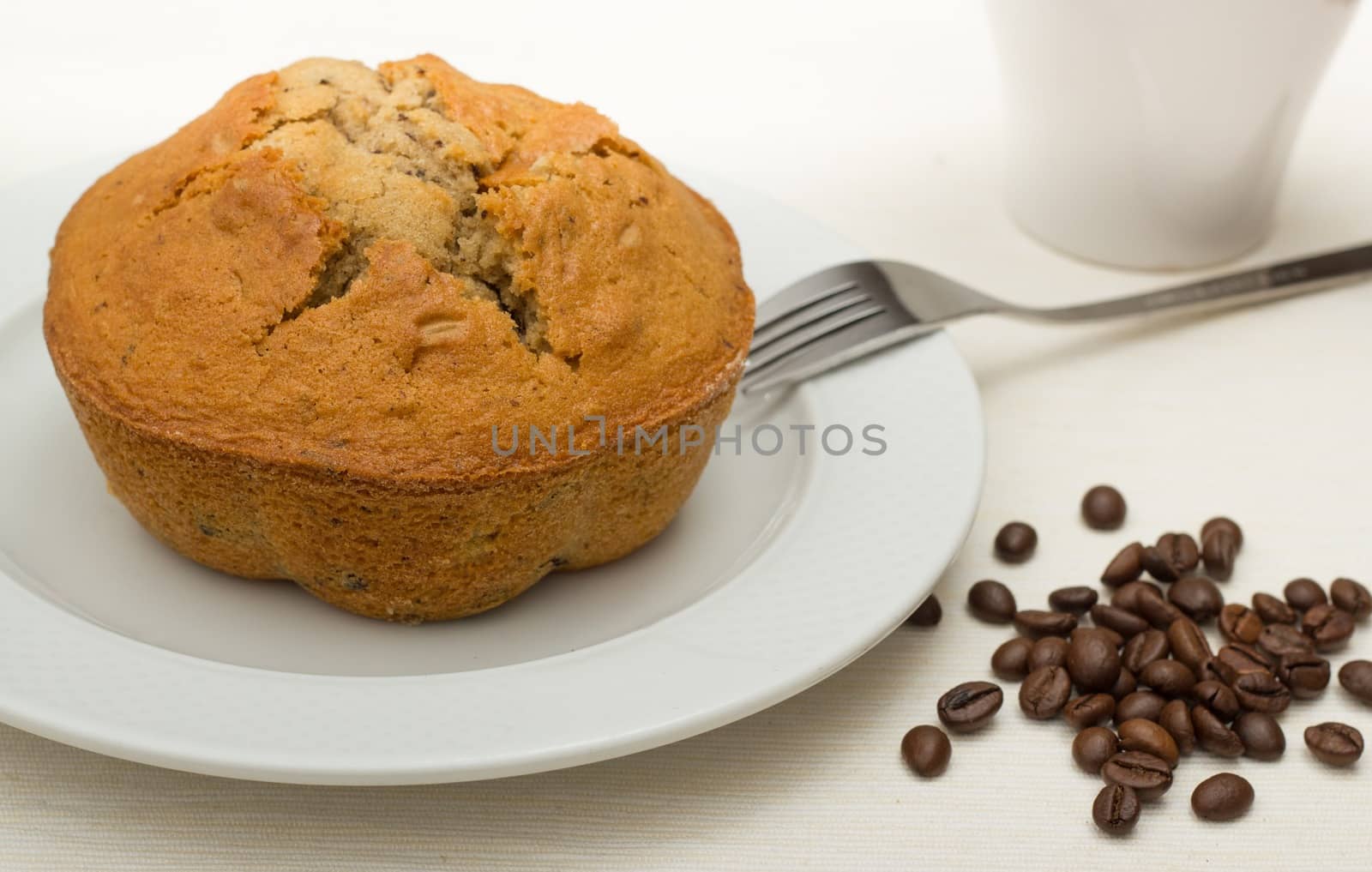 breakfast with coffee cake homemade excellent for a good awakening