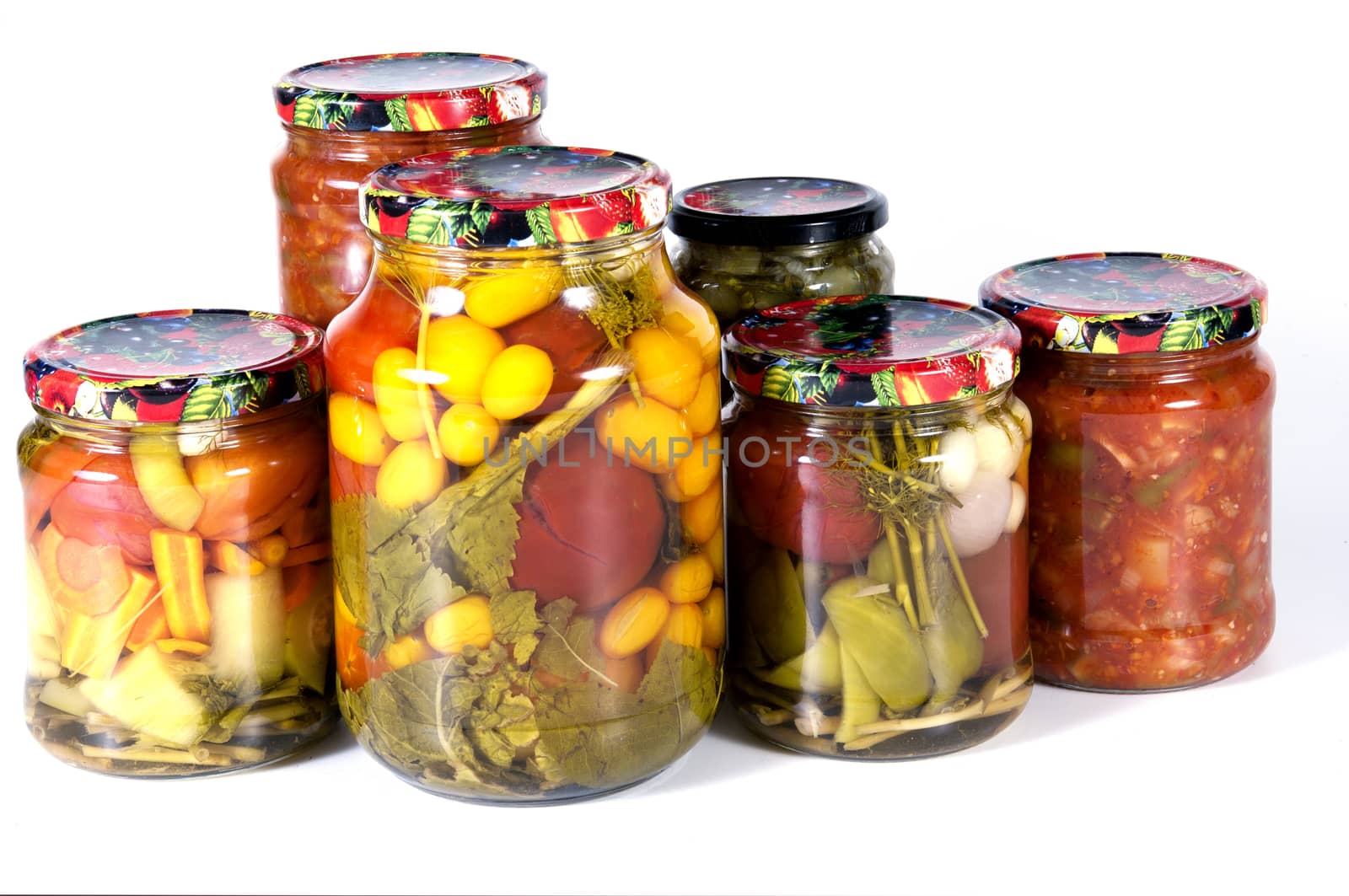Homemade canned vegetables - very tasty products for the whole family