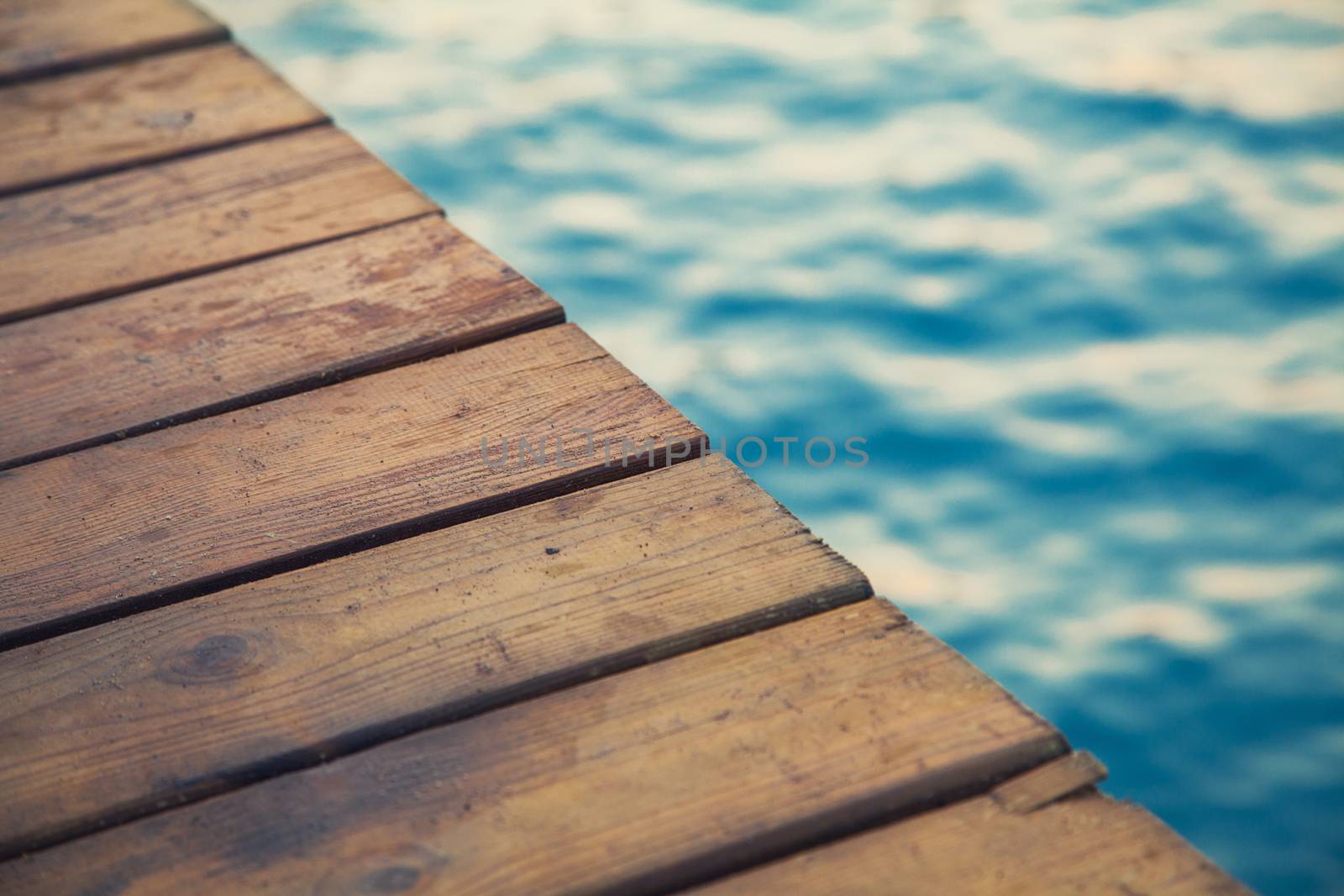 Wooden pier by AGorohov