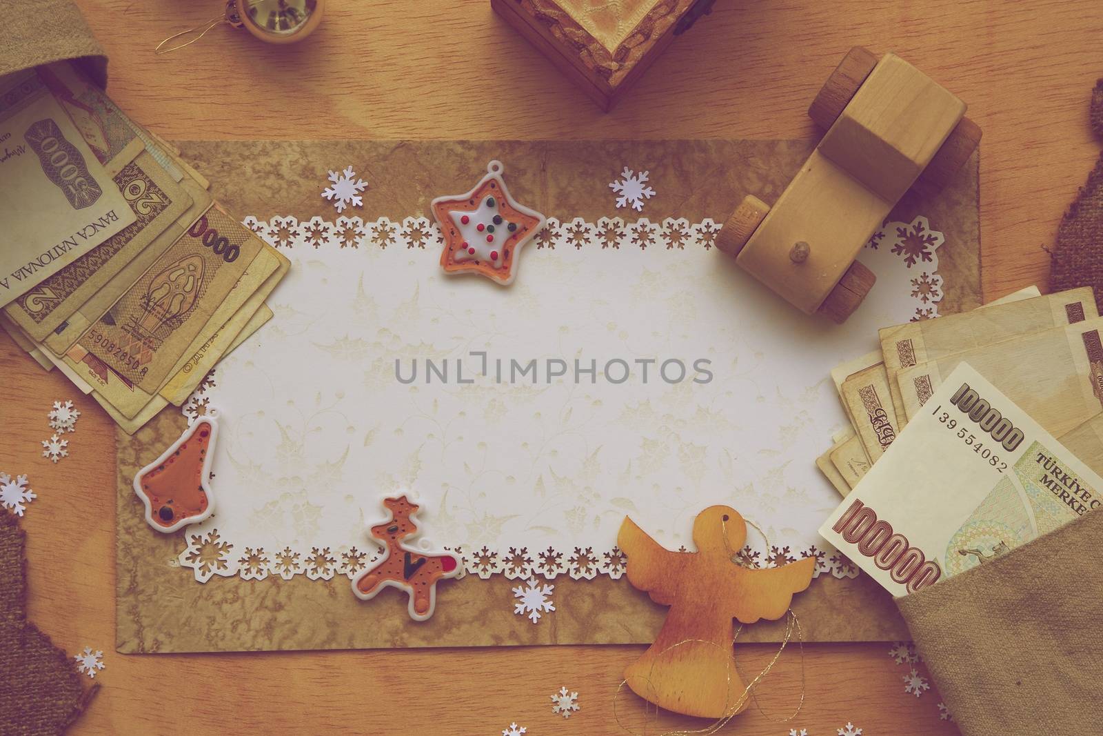 Winter holidays background by tolikoff_photography