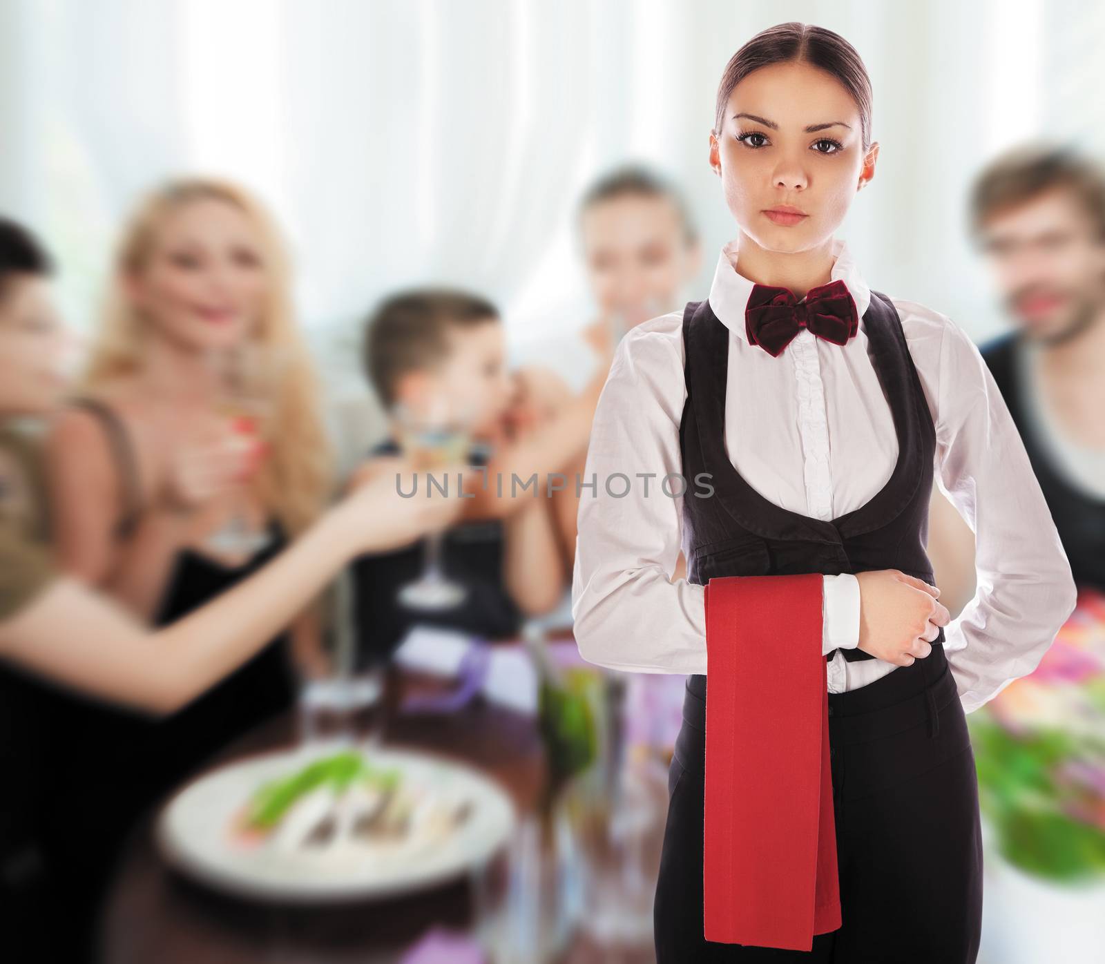 waitress uniform restaurant by vilevi