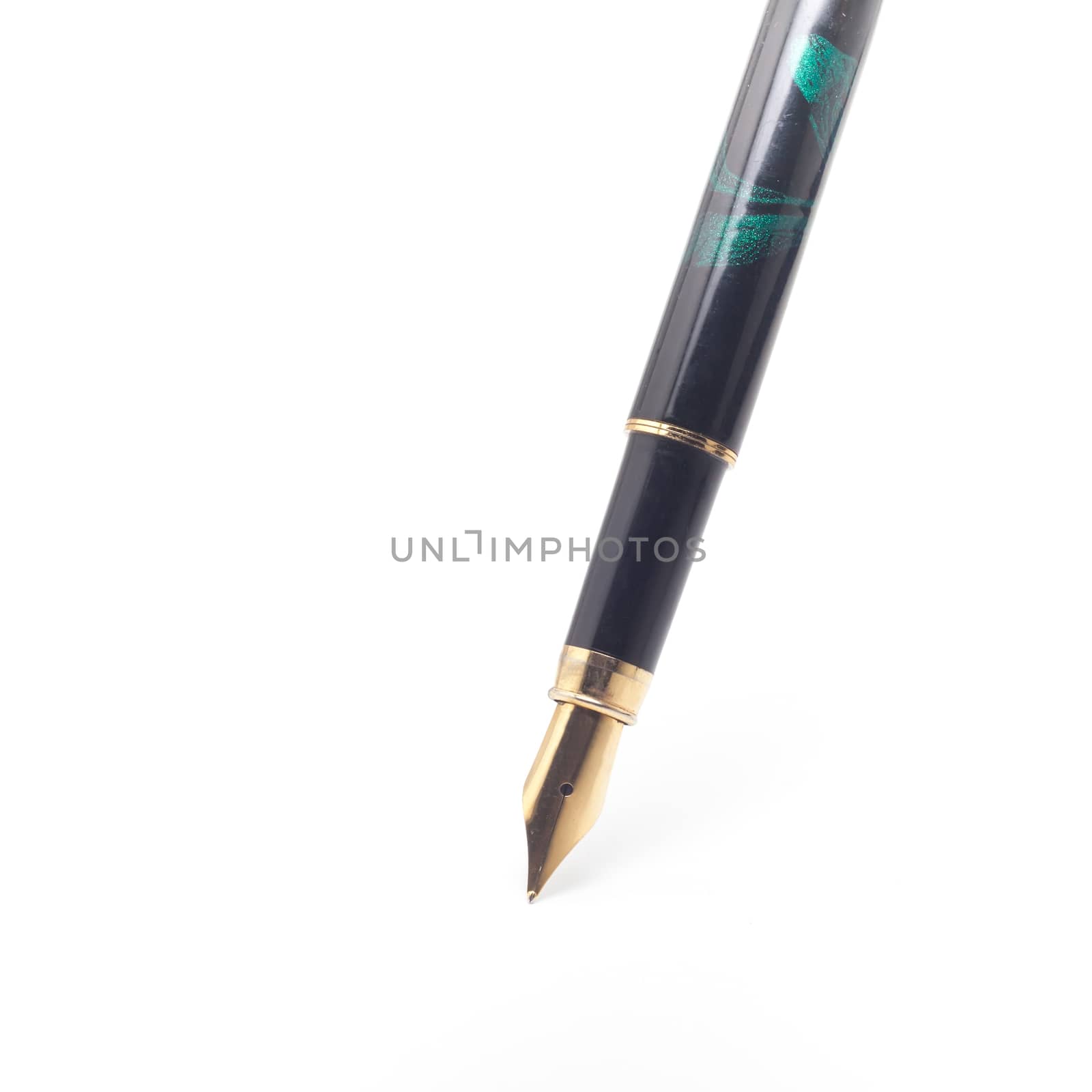 Fountain pen isolated