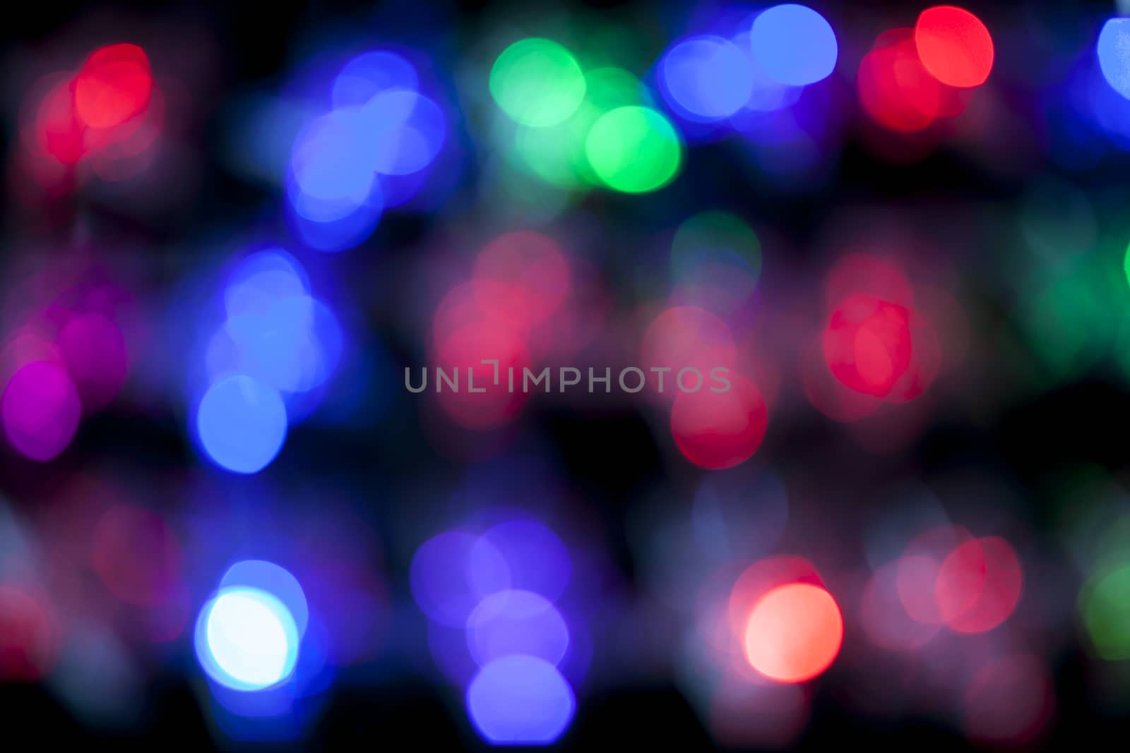 Christmas holiday and new year  lights soft focus background
