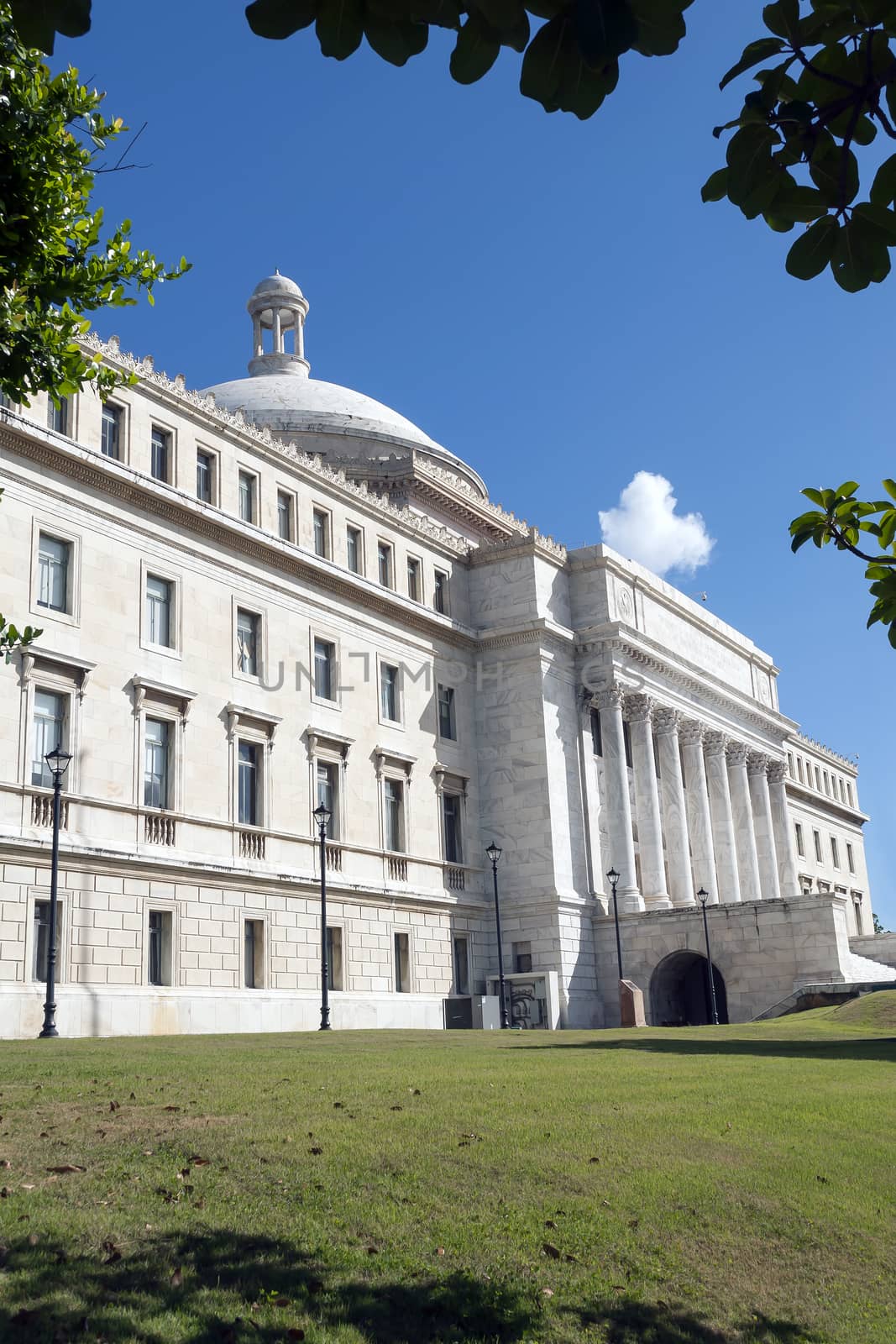 Capitol building in San Juan, Puerto Rico.