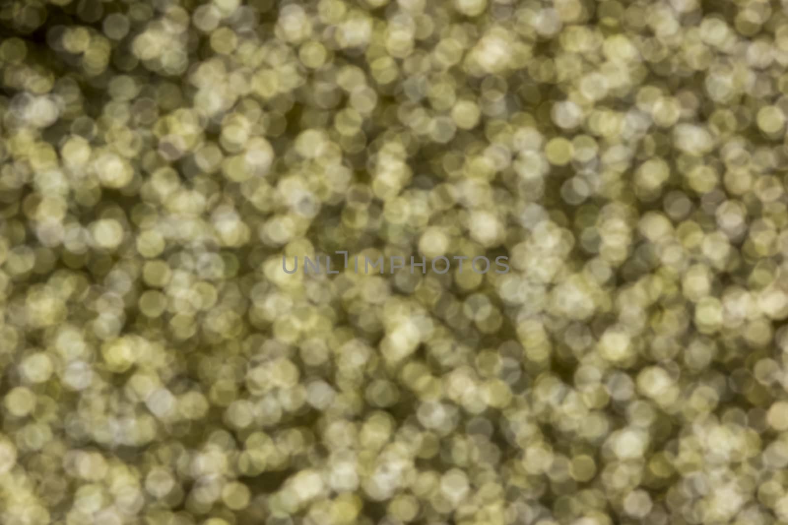 Bright defocused gold light background of Christmas and New Year