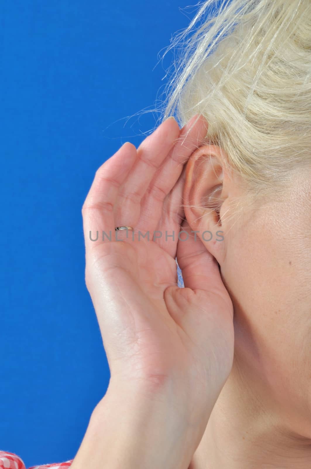 Woman hearing