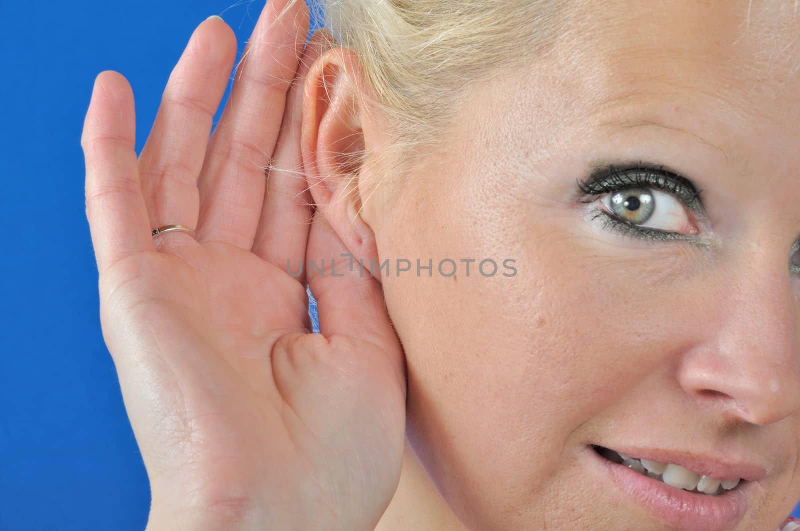 Woman hearing