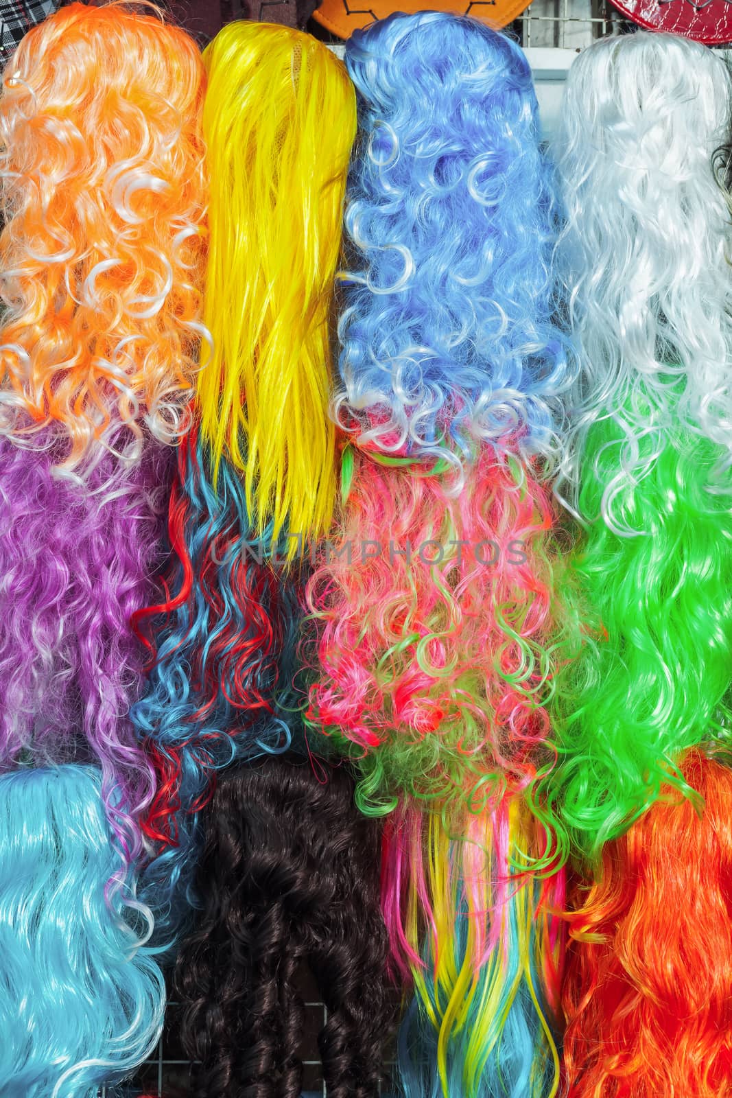 hairpiece colorful